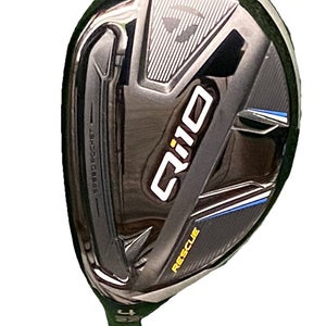 Taylormade Qi10 Rescue 4 Hybrid 22* LH Club Head Only Mint Lefty Component