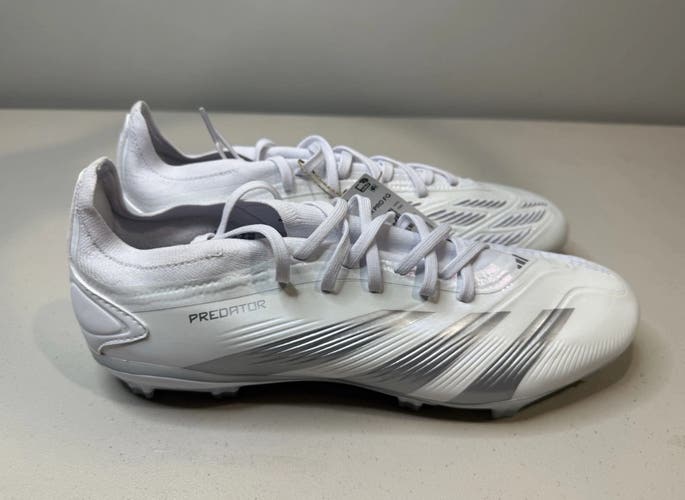 Size 7.5 Men’s Adidas Predator PRO FG Soccer Cleats Shoes White