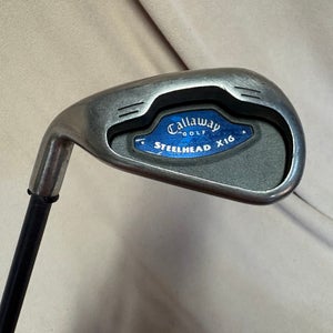 Men's 7 Iron Callaway Steelhead X-16 Left Hand Regular Flex Graphite Shaft (Used)