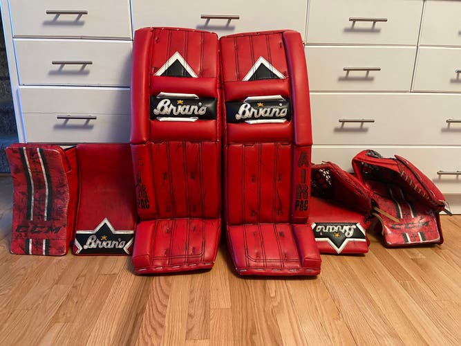 Brian’s 35” goalie full sets