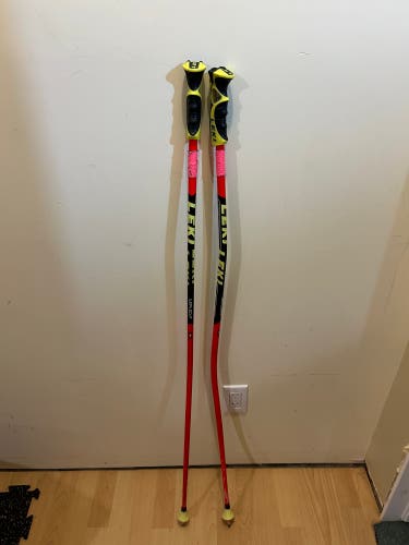 Red Leki GS Poles 50in/125cm