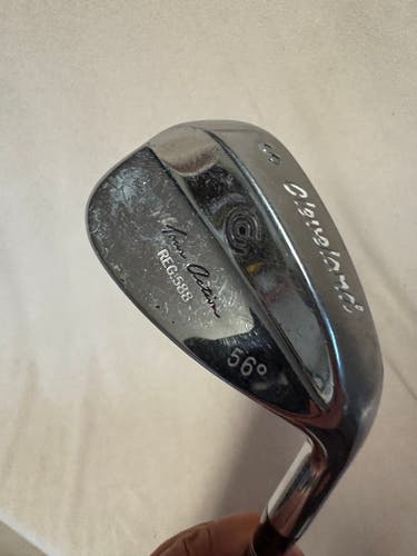 Men's Cleveland Right Handed Wedge Wedge Flex 56 Degree Steel Shaft (Used)