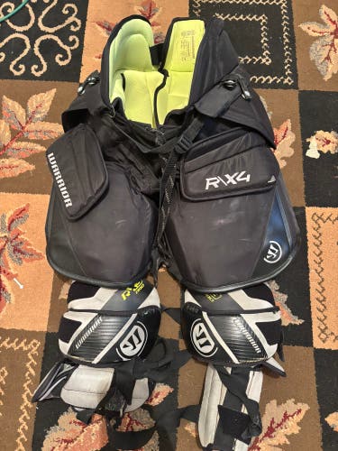 Senior Large Warrior Ritual X4 Pro+ Hockey Goalie Pants  (Used)