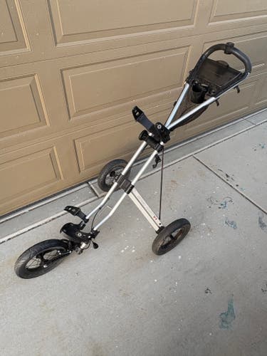 Silver Unisex Sun Mountain Speed Cart V1 Push Cart (Used)