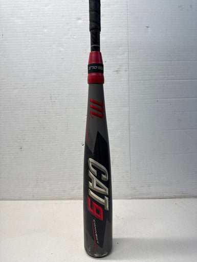 Used Marucci CAT 9 CONNECT 30/20 USSSA 2 3/4” Bat - Black/Red 11835-S000196465