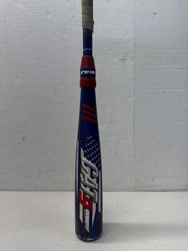 Used Marucci CAT 9 Connect Pastime 28/18 USSSA 2 3/4” Bat - White/Navy/Red 11835-S000196464