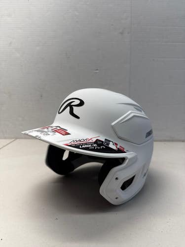 New Rawlings MACH X White Batting Helmet - L/XL 11835-S000196615