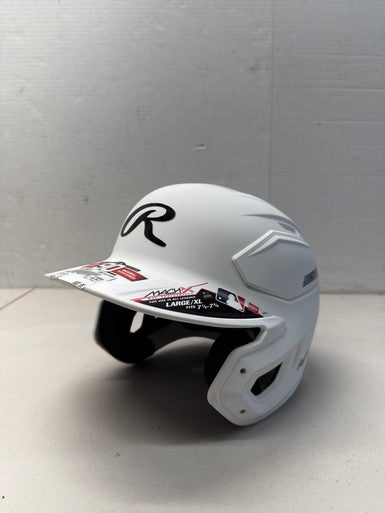 New Rawlings MACH X White Batting Helmet - L/XL 11835-S000196615