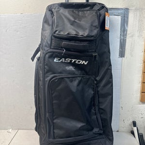 Used Easton WHEELHOUSE PRO WHEEL BAG BB/SB Player Wheeled Bag Black 11835-S000196632
