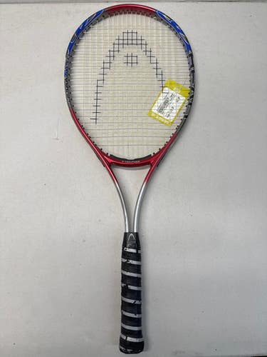 Used Head TI.CONQUEST 4 3/8” Adult Tennis Racquet - Red/Blue/Silver 11835-S000196671