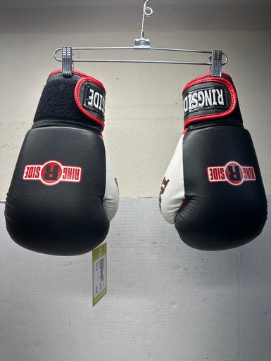 Used Ringside Boxing Gloves White/Black/Red LG 11835-S000196807