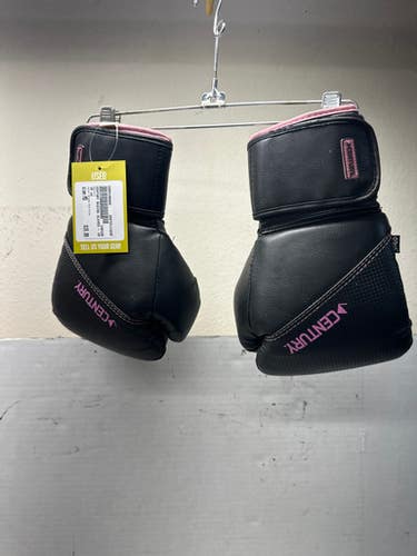 Used Century Boxing Gloves Black And Pink MD 11835-S000196808