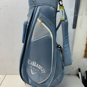 Used Callaway CART BAG Womens Cart Bag White And Carolina Blue 11835-S000196816