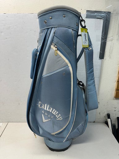 Used Callaway CART BAG Womens Cart Bag White And Carolina Blue 11835-S000196816