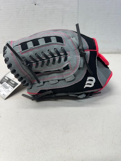 Used Wilson A04LF16115 LH Throw Fastpitch Gloves Grey And Pink 11 1/2" 11835-S000196827