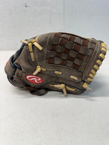 Used Rawlings H110BRNC BB/SB Glove RH Throw Brown 11" 11835-S000196818