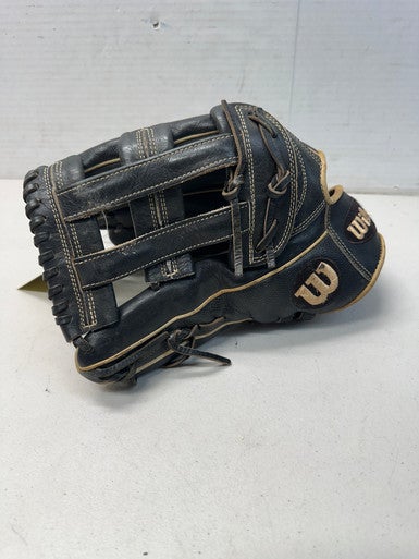Used Wilson 1799 LH BB/SB Glove LH Throw Black 12 3/4" 11835-S000196819