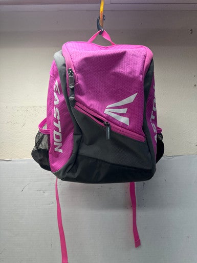 Used Easton GAME READY YTH BB/SB Player Backpack Grey And Pink 11835-S000196829