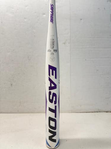 Used Easton SAPPHIRE 33/21 Fastpitch Bat - White/Purple 11835-S000196374