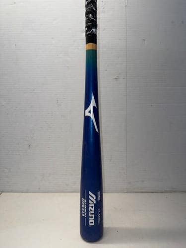 Used Mizuno MZB423 BAMBOO BB/SB Wood Bat Royal Blue 31" 11835-S000196379