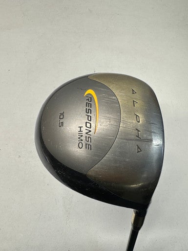 Used ALPHA RESPONSE HIMO Mens Driver RH 10.5 Degree 11835-S000196382