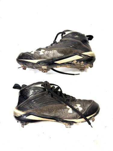 Used Under Armour ARMOR GUIDE BB/SB Cleats Black Senior 6.5 11860-S000267155