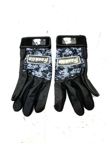Used Franklin BB/SB Batting Gloves Black Junior 11860-S000294335