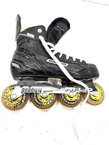 Used Bauer Roller Hockey Skates Black Senior 8 11860-S000294674