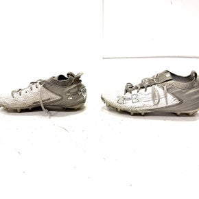 Used Under Armour LAX Cleats Mens White Senior 9.5 11860-S000294697