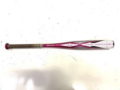 Used Easton PINK SAPPHIRE BB/SB Fastpitch Bat 28" 11860-C000294768