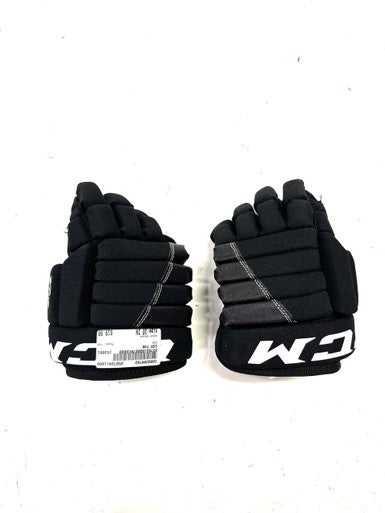 Used CCM T4R Junior Gloves Black 10" 11860-C000294782