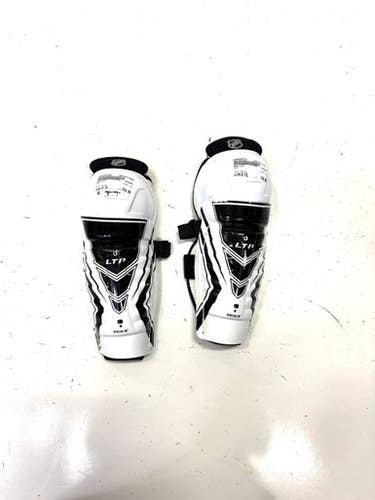 Used CCM LTP Junior Shin Guards White 9" 11860-S000294789