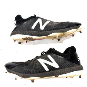 Used New Balance BASEBALL METAL BB/SB Cleats Black Senior 14 11860-S000267019