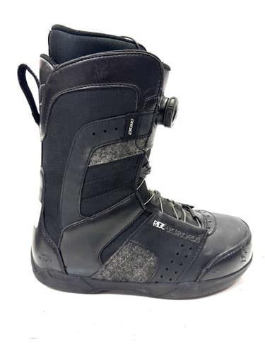 Used Ride INTUITION BOA Mens Snowboard Boots Black Senior 8.5 11860-S000294589