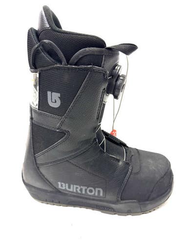 Used Burton IMPRINT 1 BOA Mens Snowboard Boots Black Senior 7 11860-S000294590