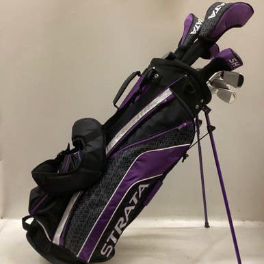 Used Callaway STRATA Womens Package Set RH Black And Purple 12 Piece 11725-S000485911