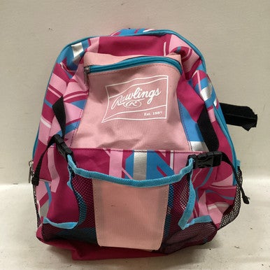 Used Rawlings BACKPACK-PINK BB/SB Player Backpack Pink 11725-S000485937