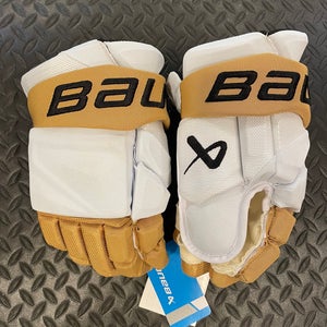 New Pro Stock Bauer Hyperlite Hockey Gloves Vegas VGK 13”