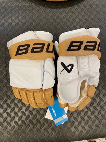 New Pro Stock Bauer Hyperlite Hockey Gloves Vegas VGK 13”