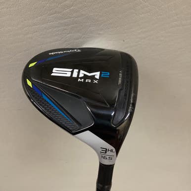 Used Taylormade SIM 2 MAX Mens Fairway Wood RH 3 Wood 11725-S000486574
