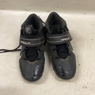 Used Nike TROUT BB/SB Cleats Black Junior 01.5 11725-S000485352
