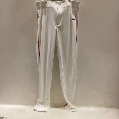 Used Nike BASEBALL PANT BB/SB Pant Mens White And Red MD 11725-S000488686