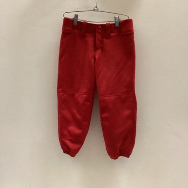 Used Mizuno BASEBALL PANTS YTH MD BB/SB Pant Boys Red MD 11725-S000488858