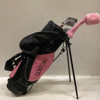 Used GOLF GIRL 5PC W/BAG Jr Package Set RH Pink 6 Piece 11725-S000485984