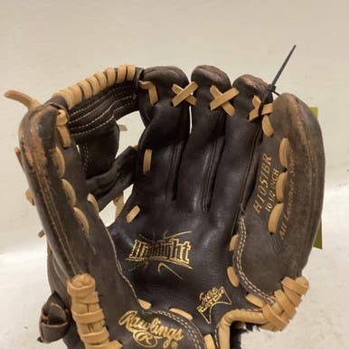 Used Rawlings H105IBR BB/SB Glove RH Throw Brown 10 1/2" 11725-S000486095