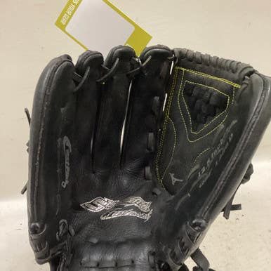 Used Mizuno GSP 1256D BB/SB Glove LH Throw Black And Neon Green 12 1/2" 11725-S000486148