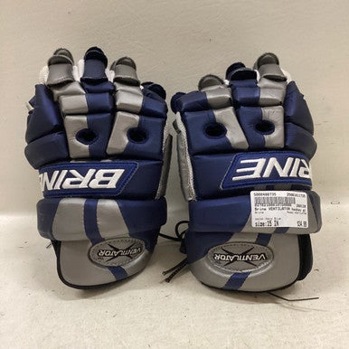 Used Brine VENTILATOR Senior Gloves Navy Blue 15" 11725-S000486735