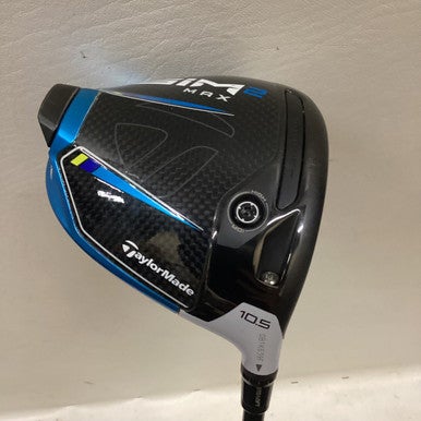 Used Taylormade SIM 2 MAX Mens Driver RH 10.5 Degree 11725-S000486801