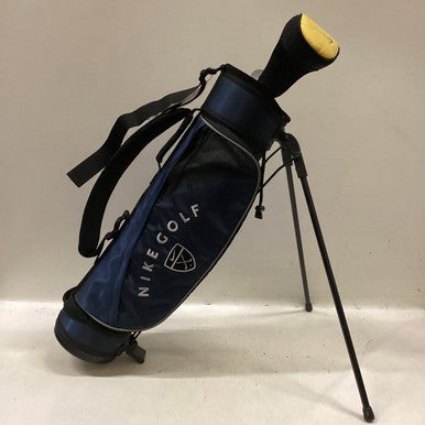 Used Nike TW Jr Package Set RH Red And Navy Blue 5 Piece 11725-S000486818