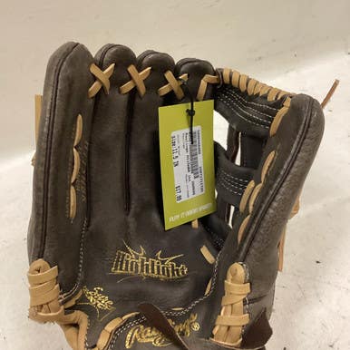 Used Rawlings H115HBR BB/SB Glove LH Throw Brown 11 1/2" 11725-S000488900